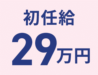 初任給29万円